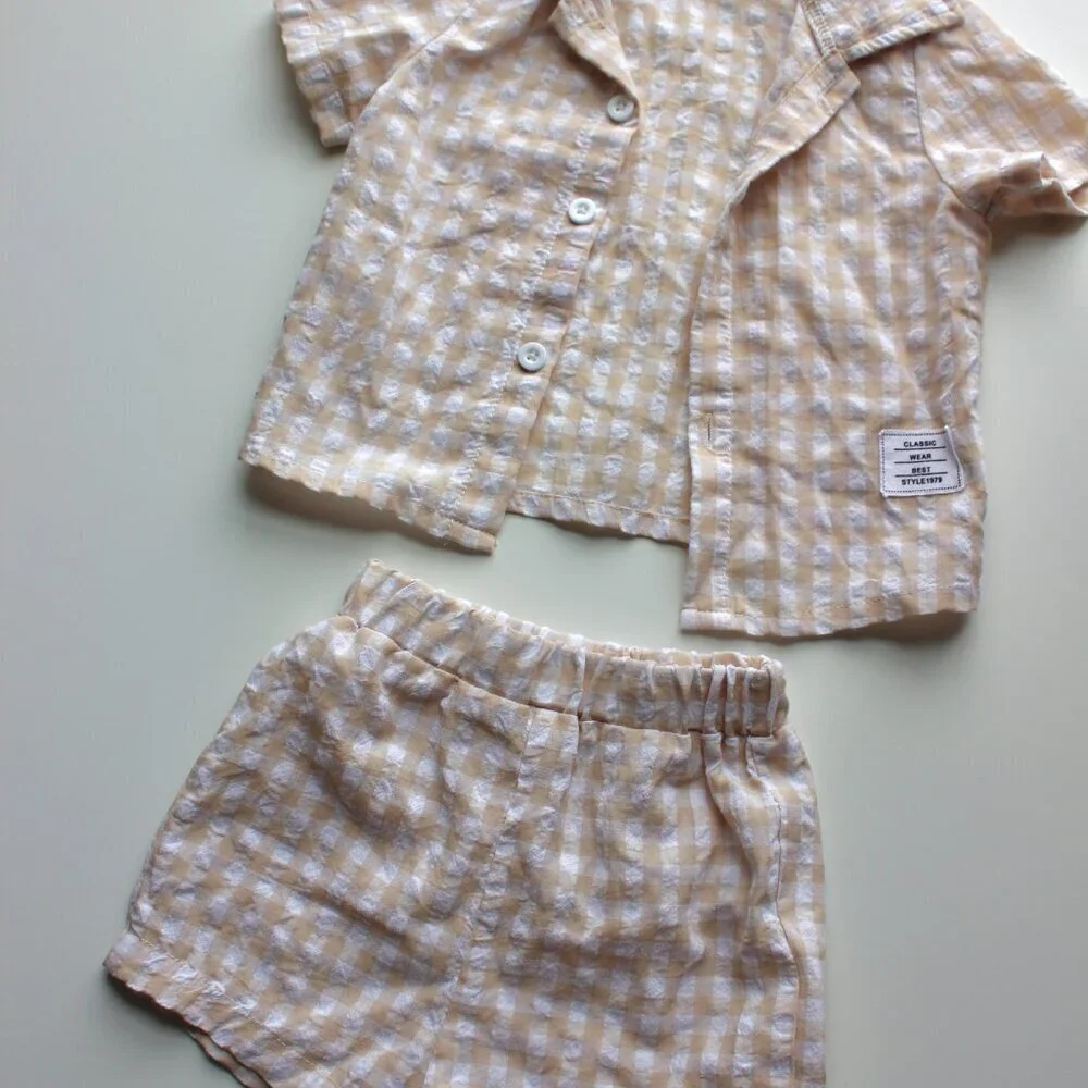 2 pc summer set for baby boy